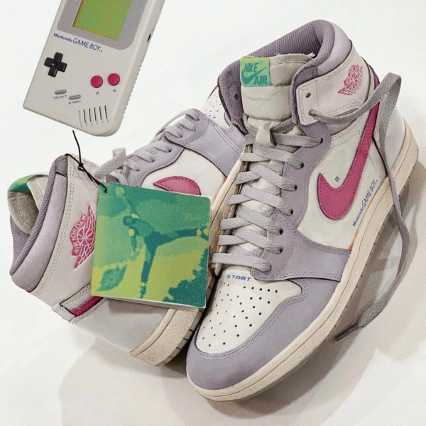 Game Boy Inspired Jordan 1 Concept by Andrew Chiou