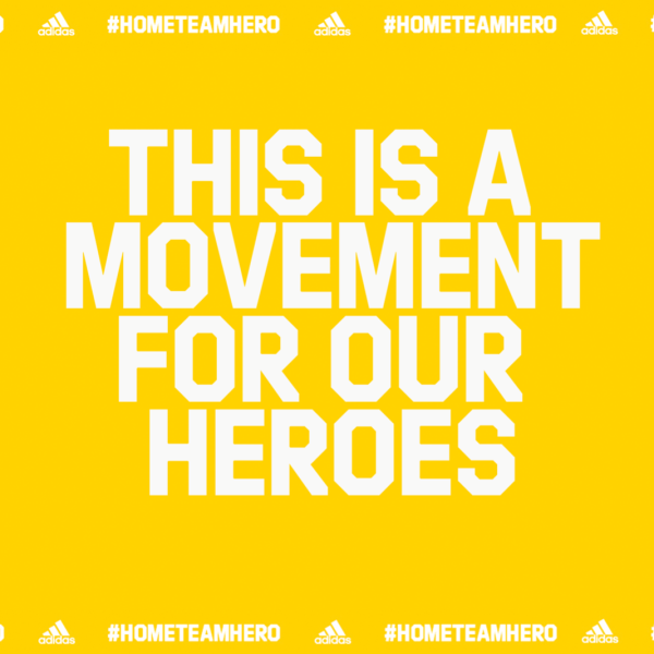 #HomeTeamHero adidas Campaign Gives Back