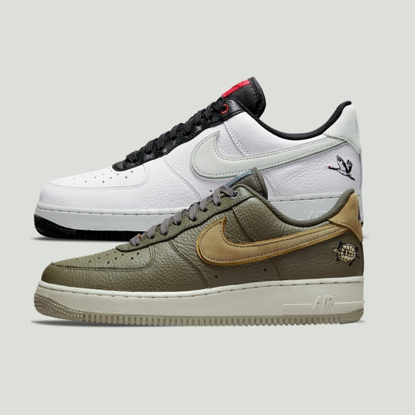 Nike Air Force 1 LX ‘Milky Stork’ & ‘Turtle’