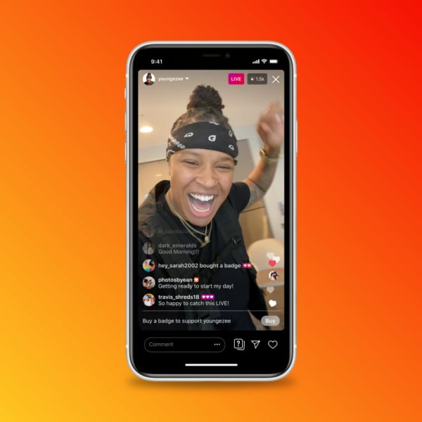 Instagram Now Lets Users Get Paid During Livestreams