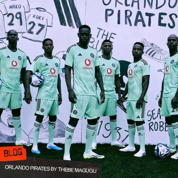 Orlando Pirates by Thebe Magugu