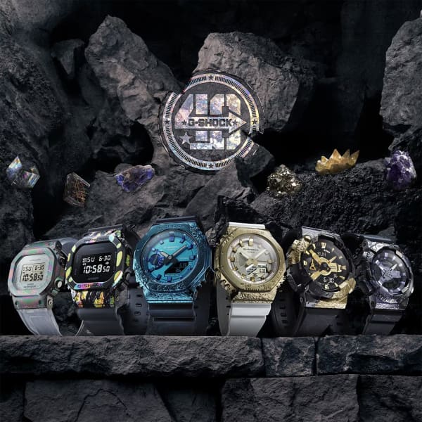 Casio Adventurers Stone G-SHOCK Watches Commemorate 40th Anniversary