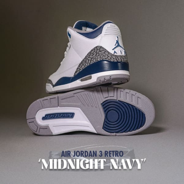 Air Jordan 3 'Midnight Navy' 