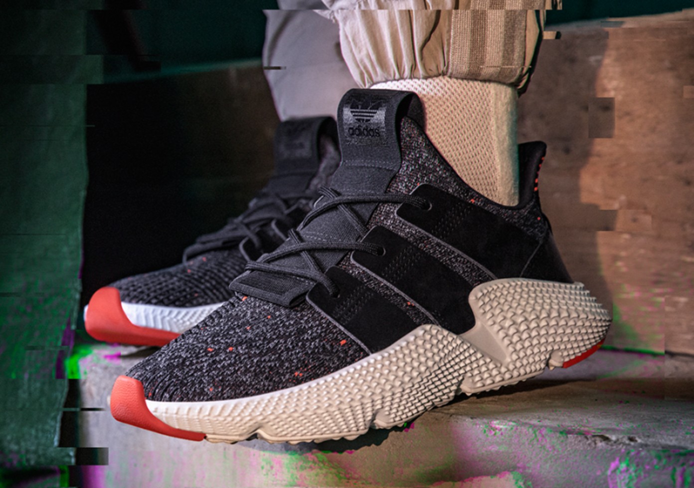 adidas prophere black red