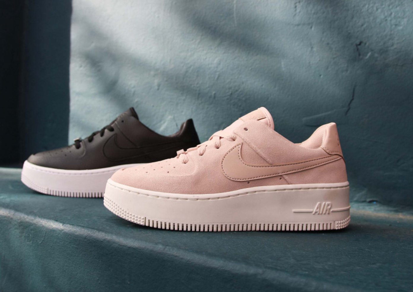 womens nike air force one sage low