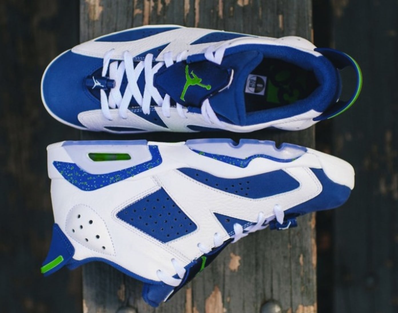 air jordan 6 retro low seahawks