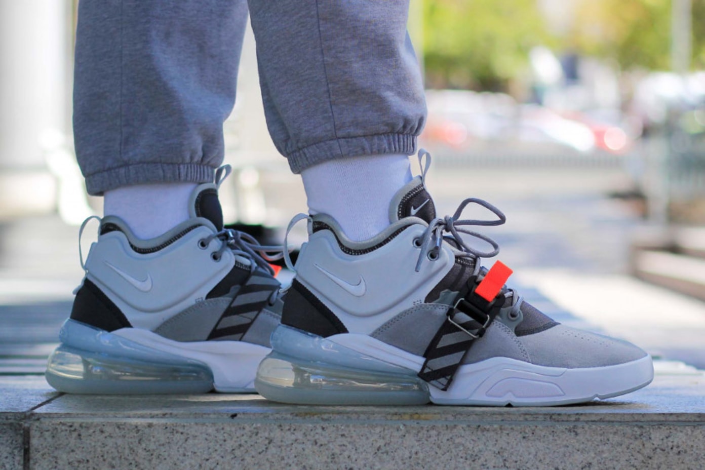 nike air force 270 grey