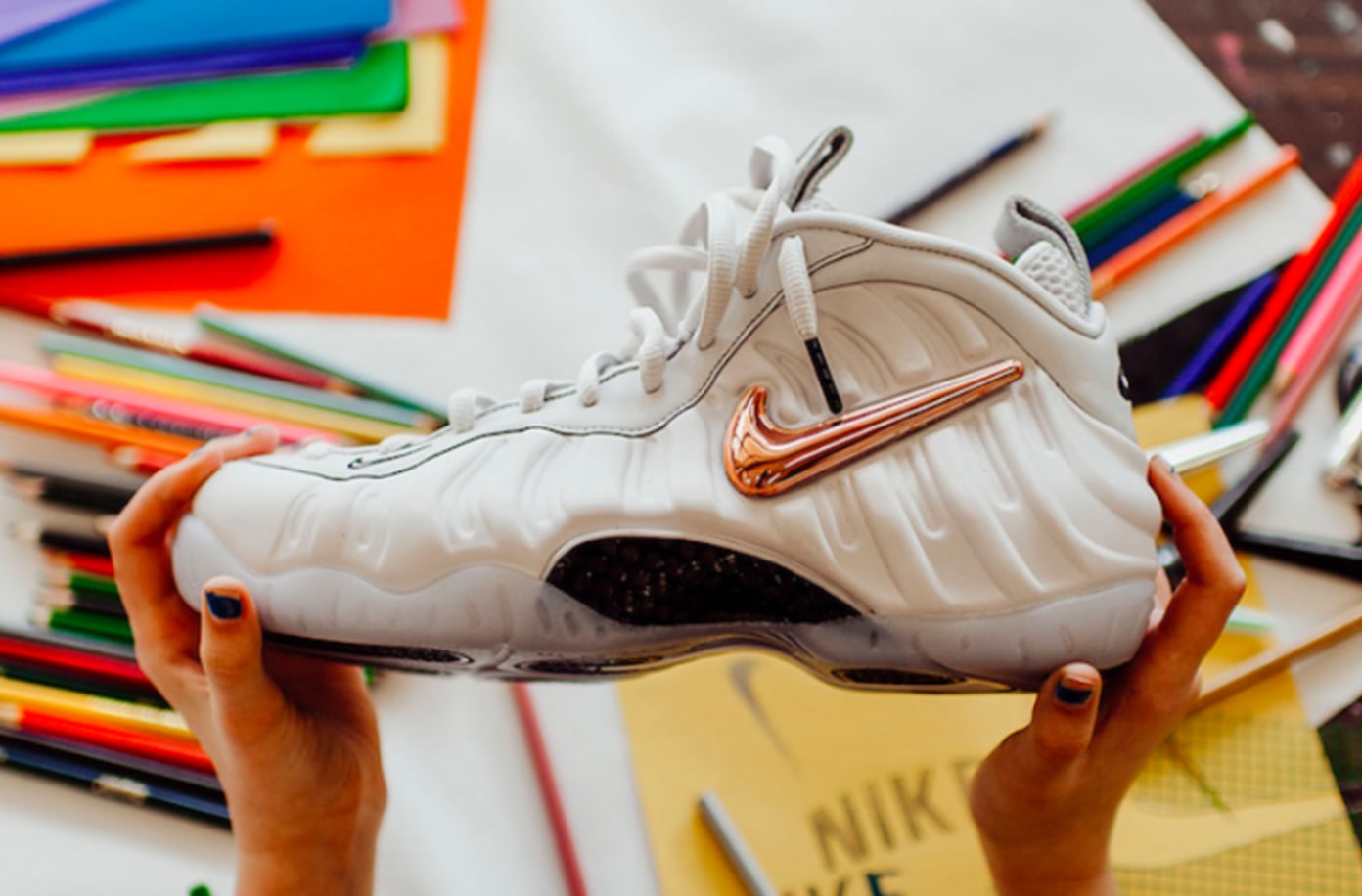 nike foamposite removable swoosh