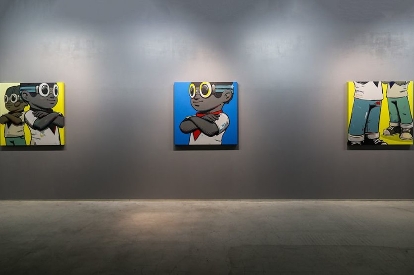 Hebru Brantley "GREAT DEBATE" Exhibition in Tokyo