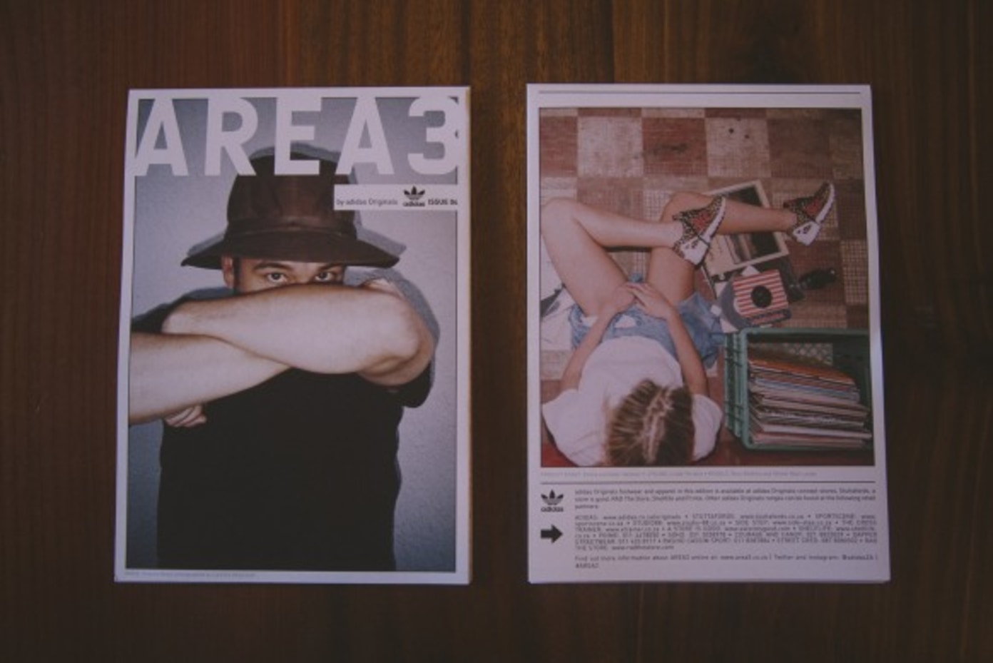 adidas Originals AREA3 Broadsheet Issue 4 Available at Shelflife!