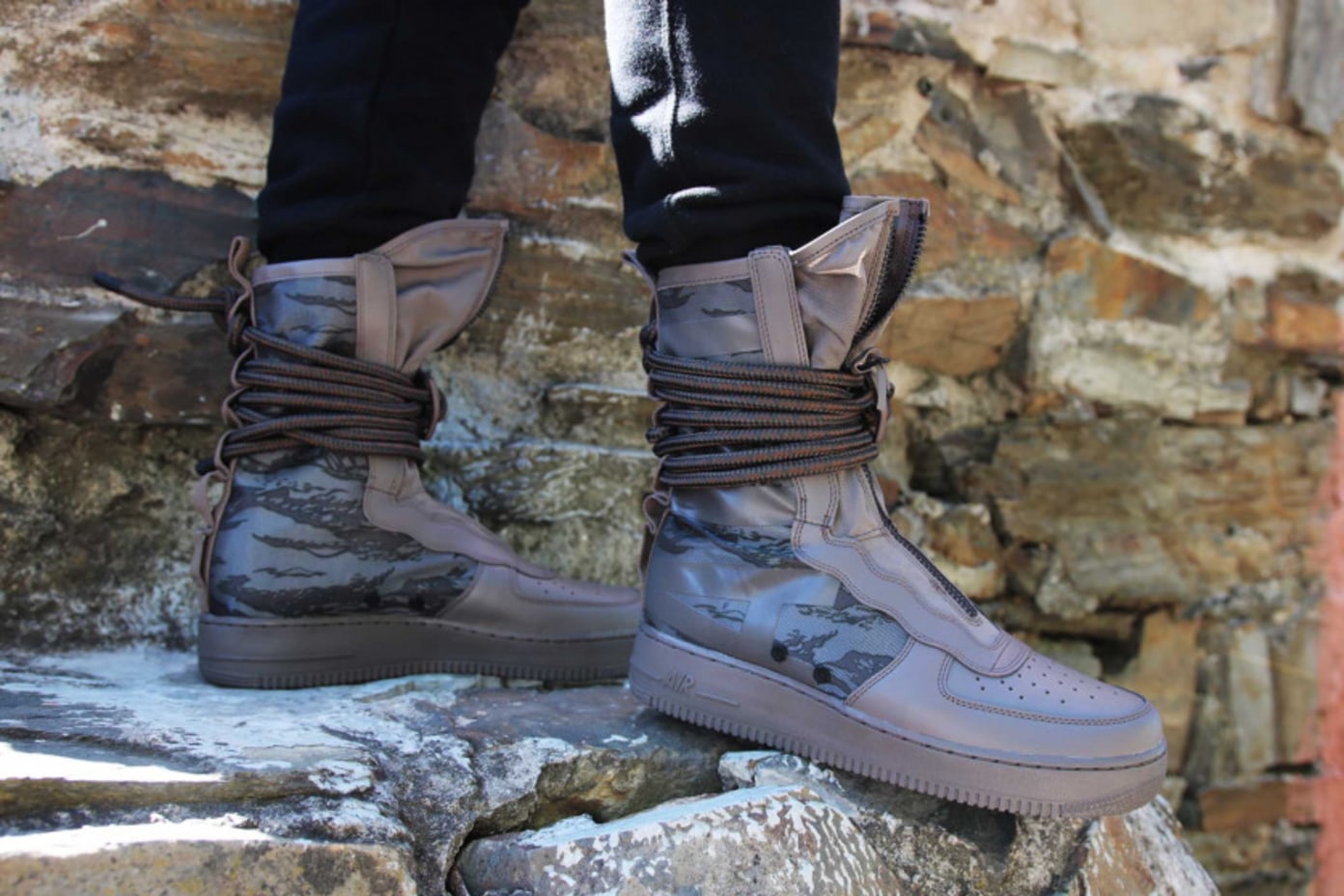 Konsekvenser Gepard Mod Nike Special Field Air Force 1 High "Ridgerock" | Shelflife