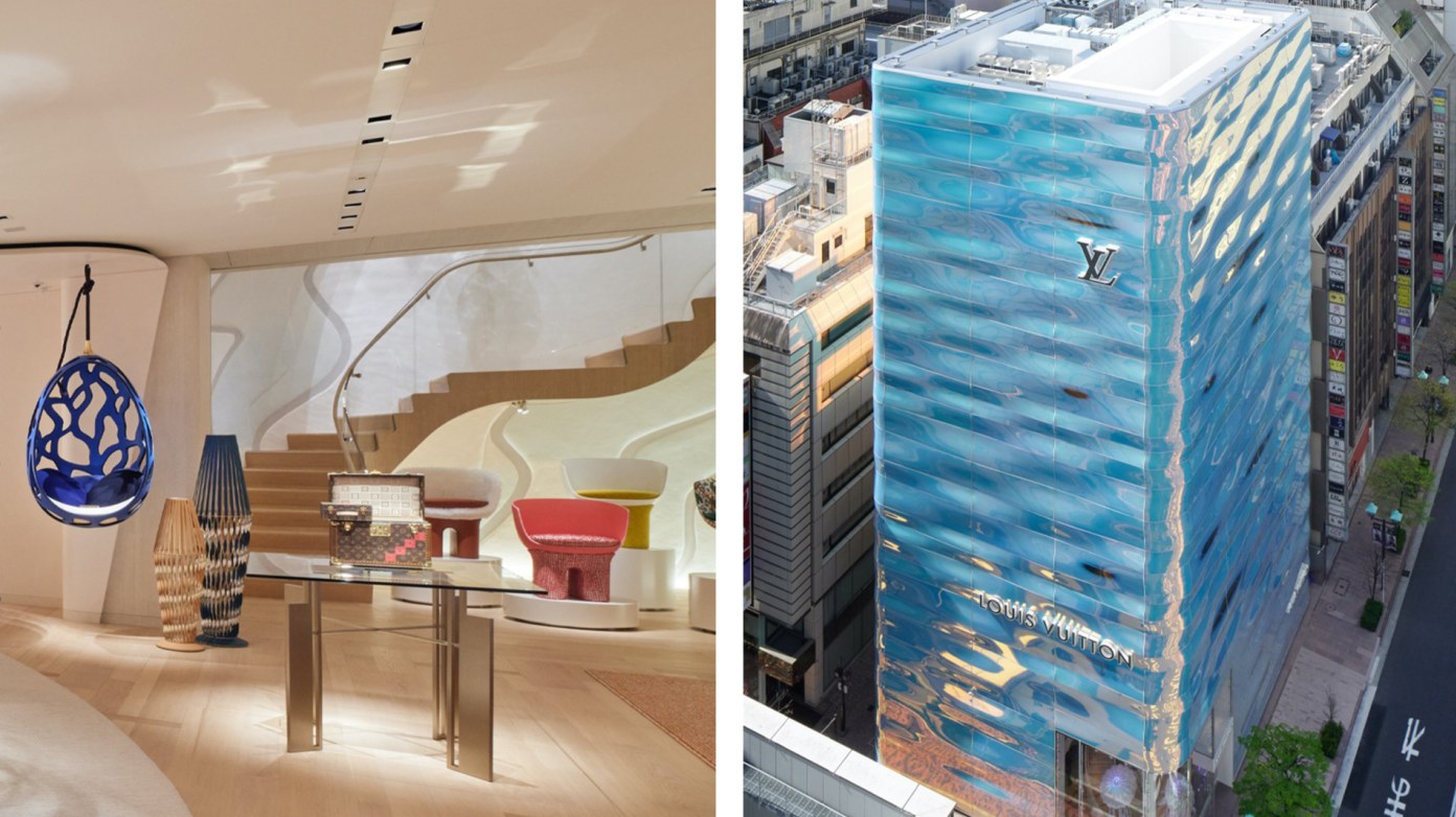 Louis Vuitton's Flagship Store in Japan