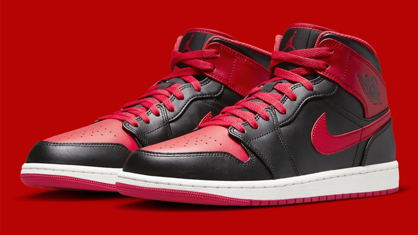 《新品》NIKE AIR JORDAN 1 MID ALTERNATE BRED