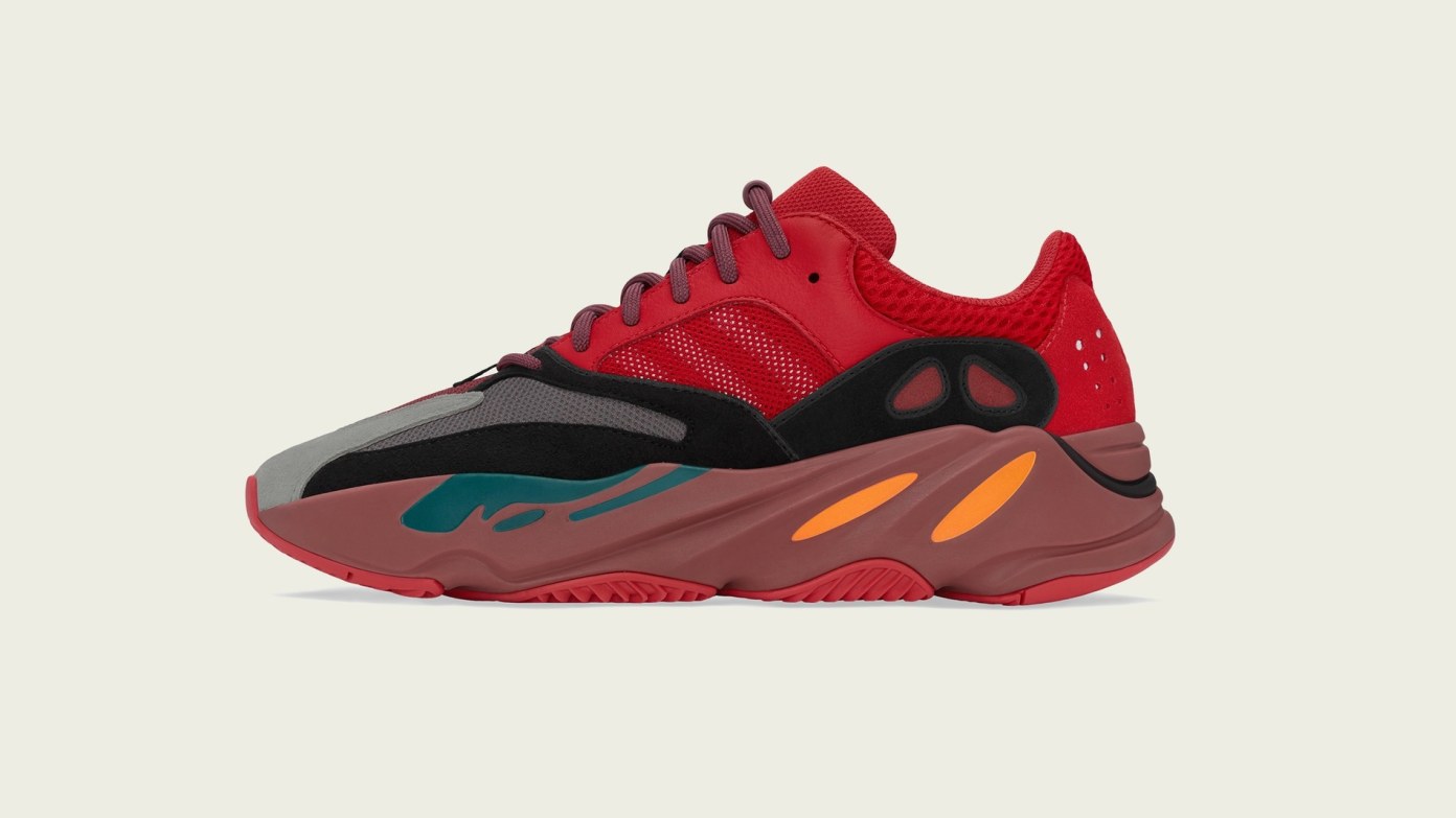yeezy 700 red