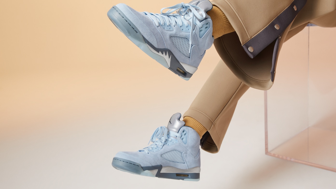 air jordan 5 retro blue bird