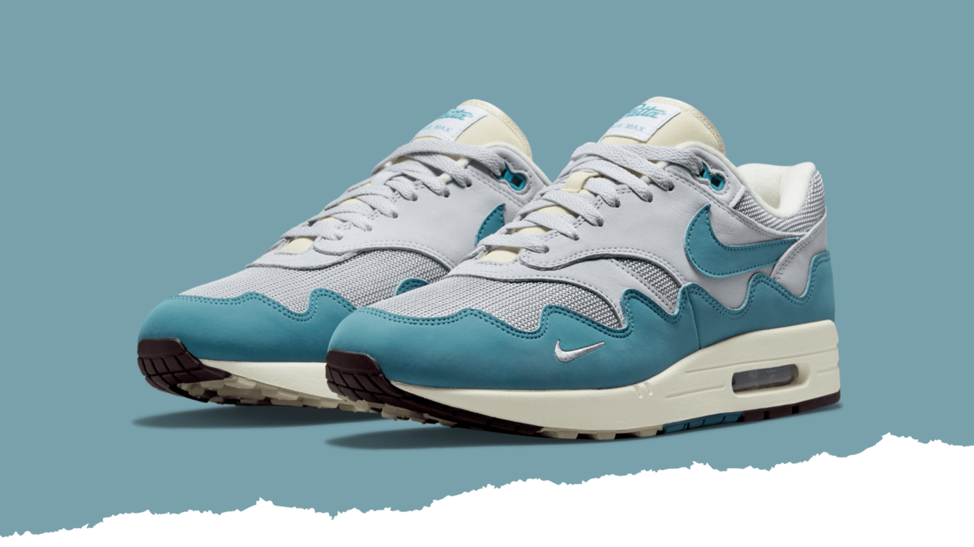 Nike Air max 1 x Patta blue wave - Sneaker Supplier