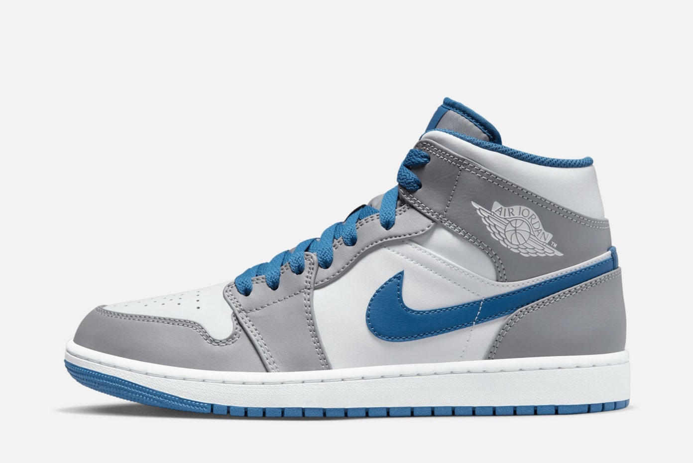 Air Jordan 1 Low Mid True Blue Shelflife