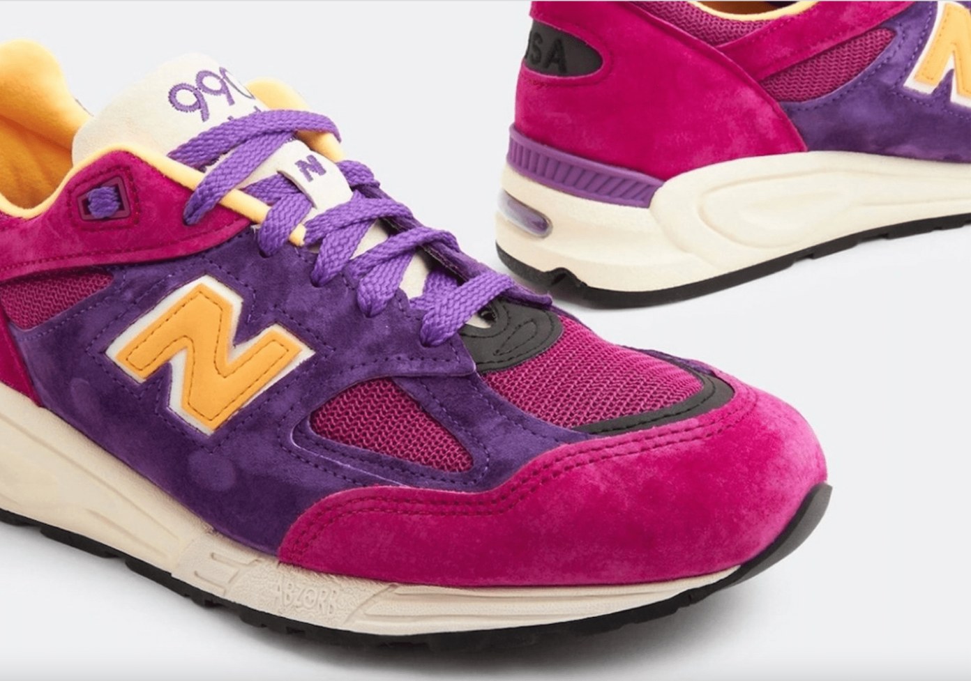 New balance pink and purple sale