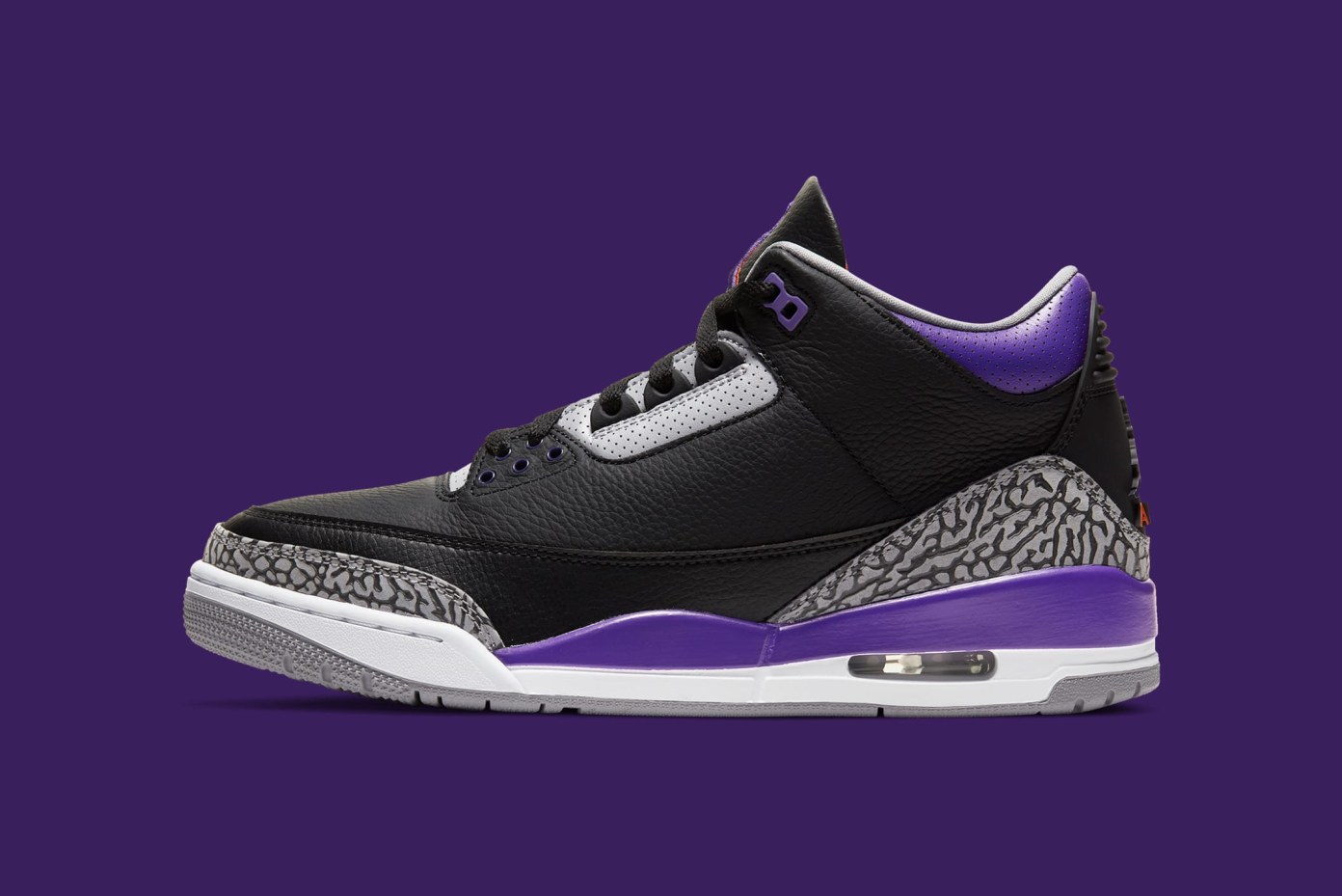 Air Jordan 3 Retro Court Purple Shelflife