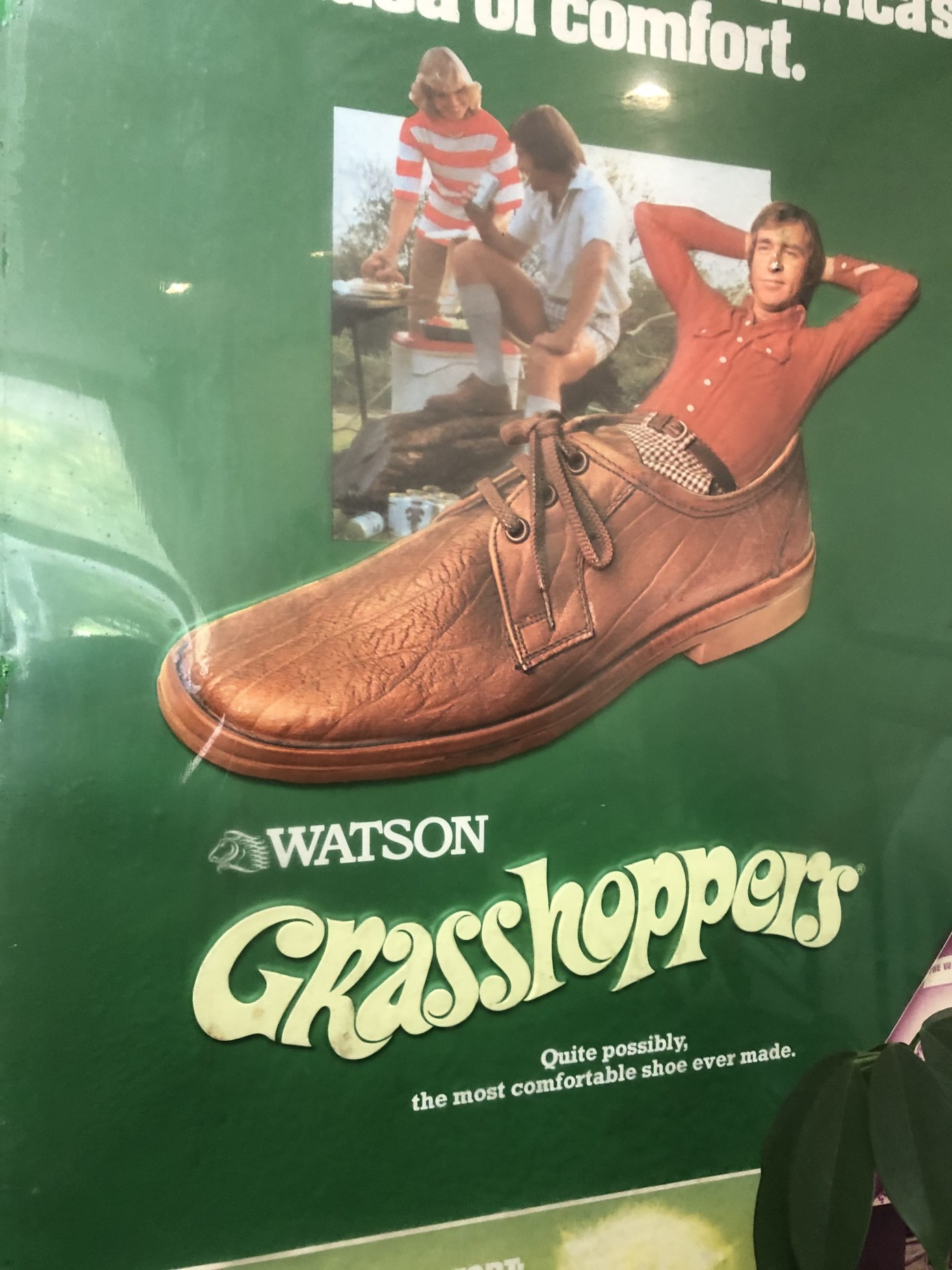 Watson grasshopper shoes hot sale