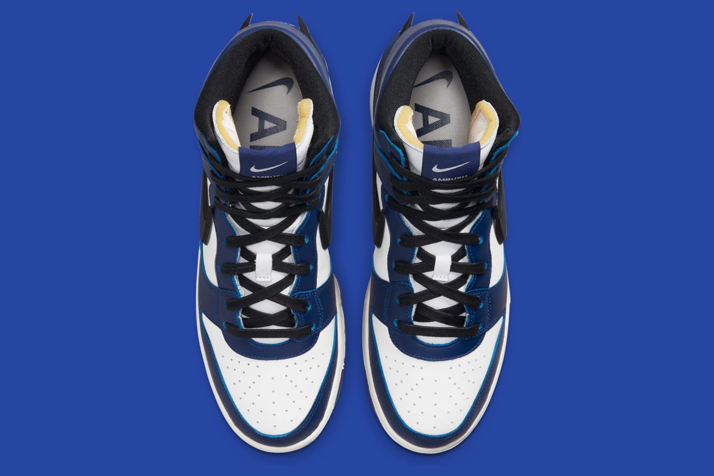 dunk high x ambush blue