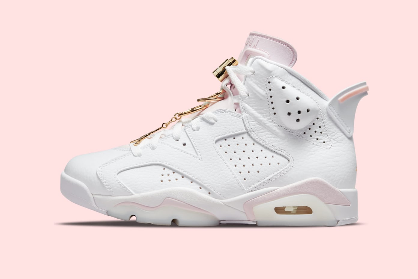 white gold retro 6