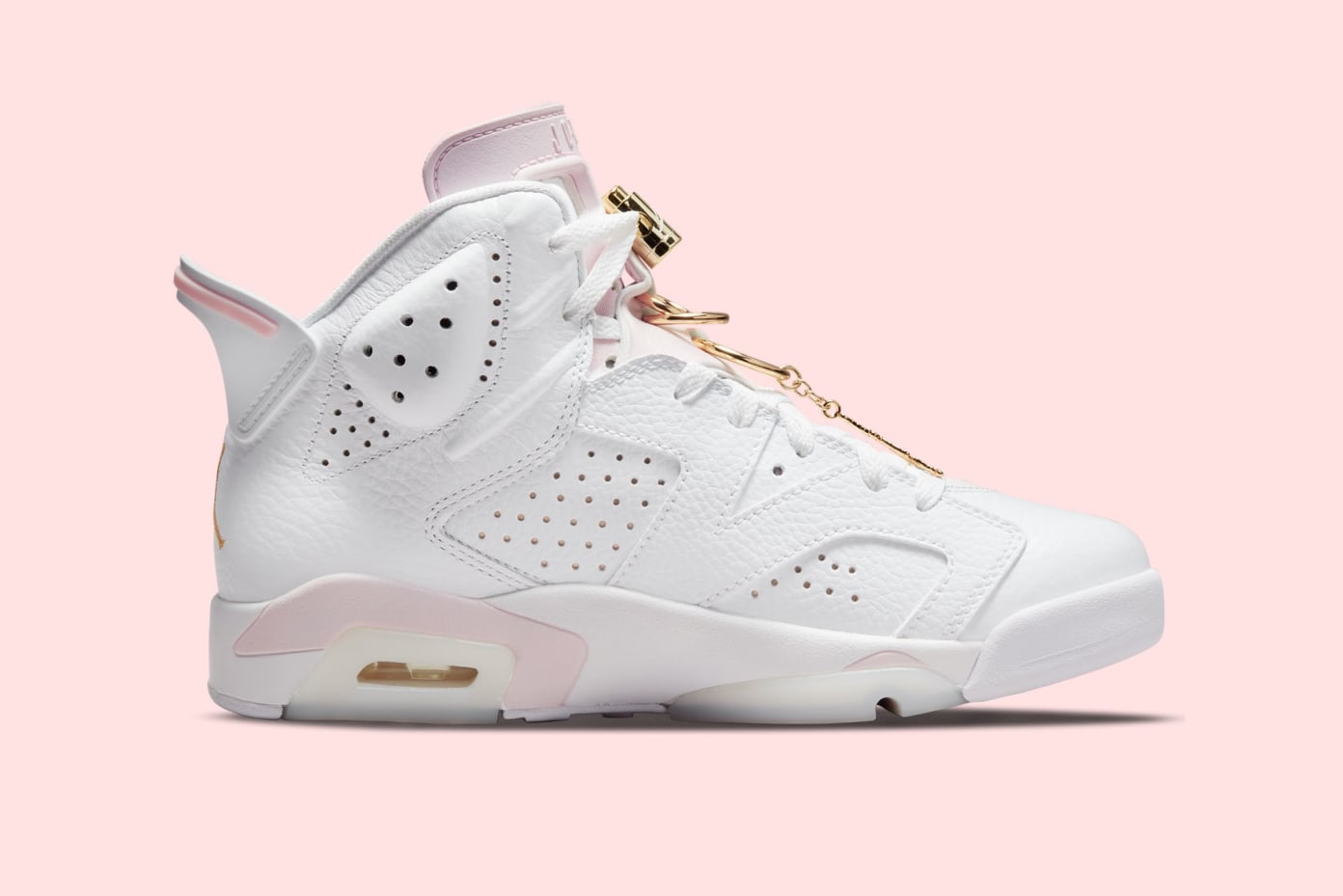Women s Air Jordan 6 Gold Hoops Shelflife