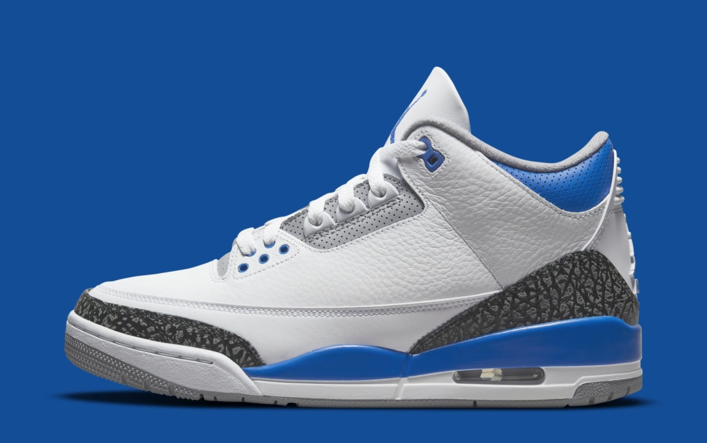 when did jordan 3 racer blue come out