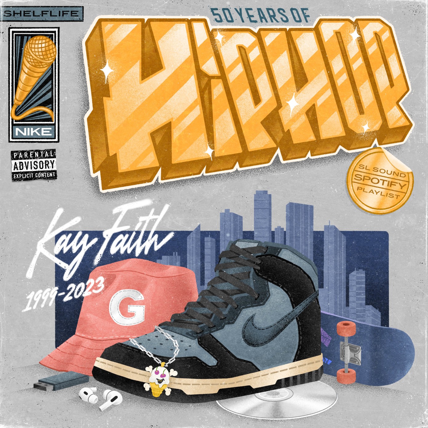 Nike 50 Years of HipHop Shelflife