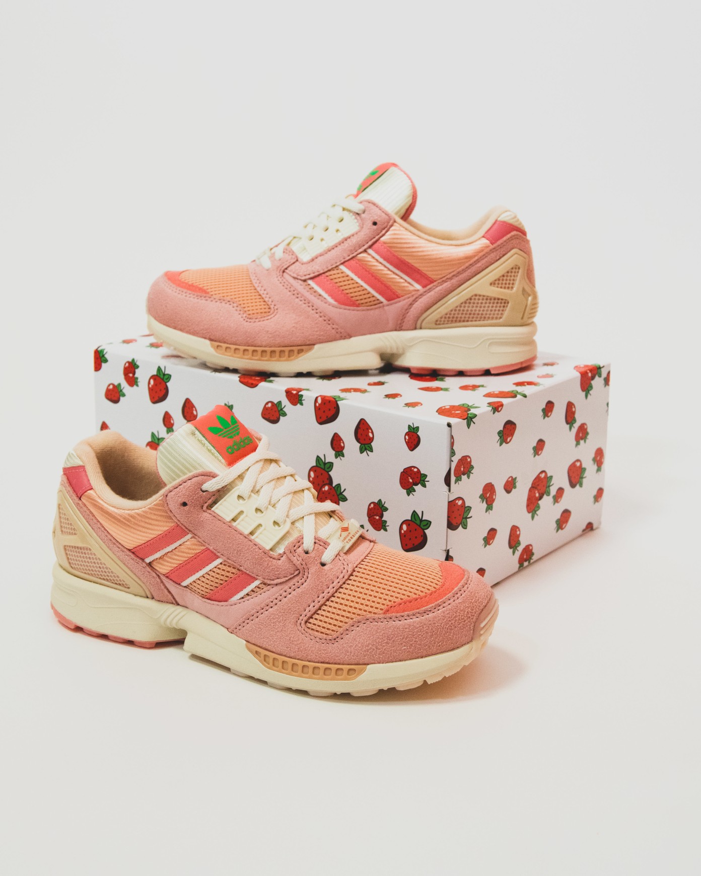 adidas ZX 8000 'Strawberry Latte' & 'Fresh Mint' Pack