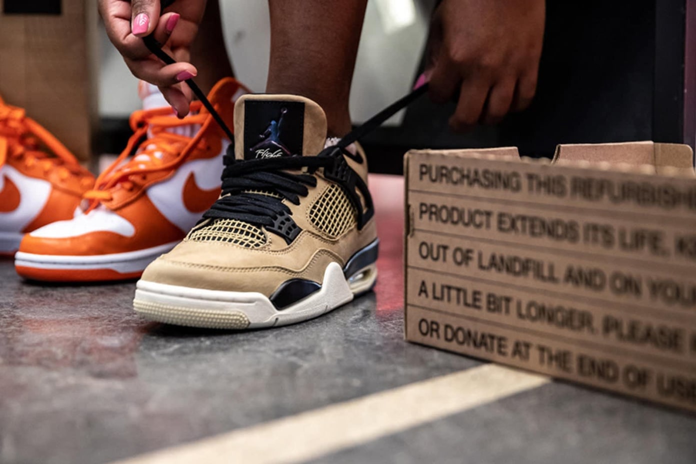 'Nike Refurbished' A Nike Store That Resells Worn Pairs Shelflife