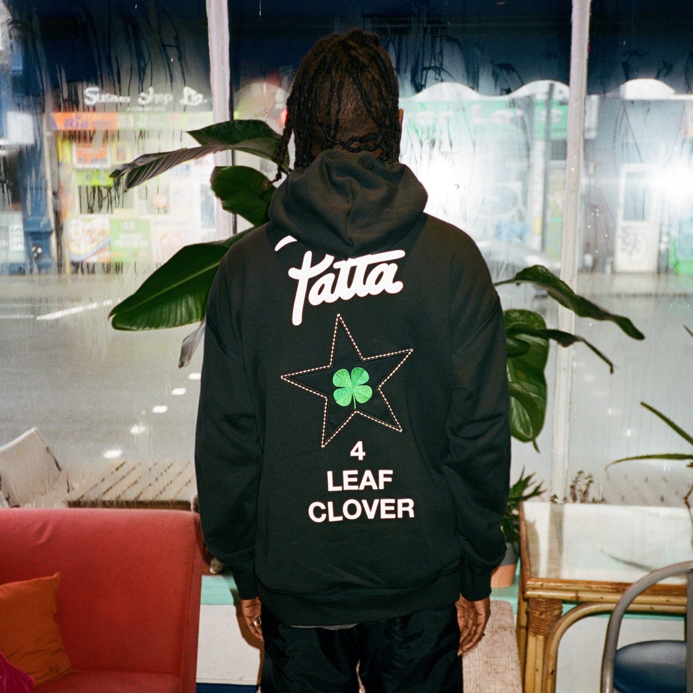 Converse x patta x deviation coaches trench coat deals