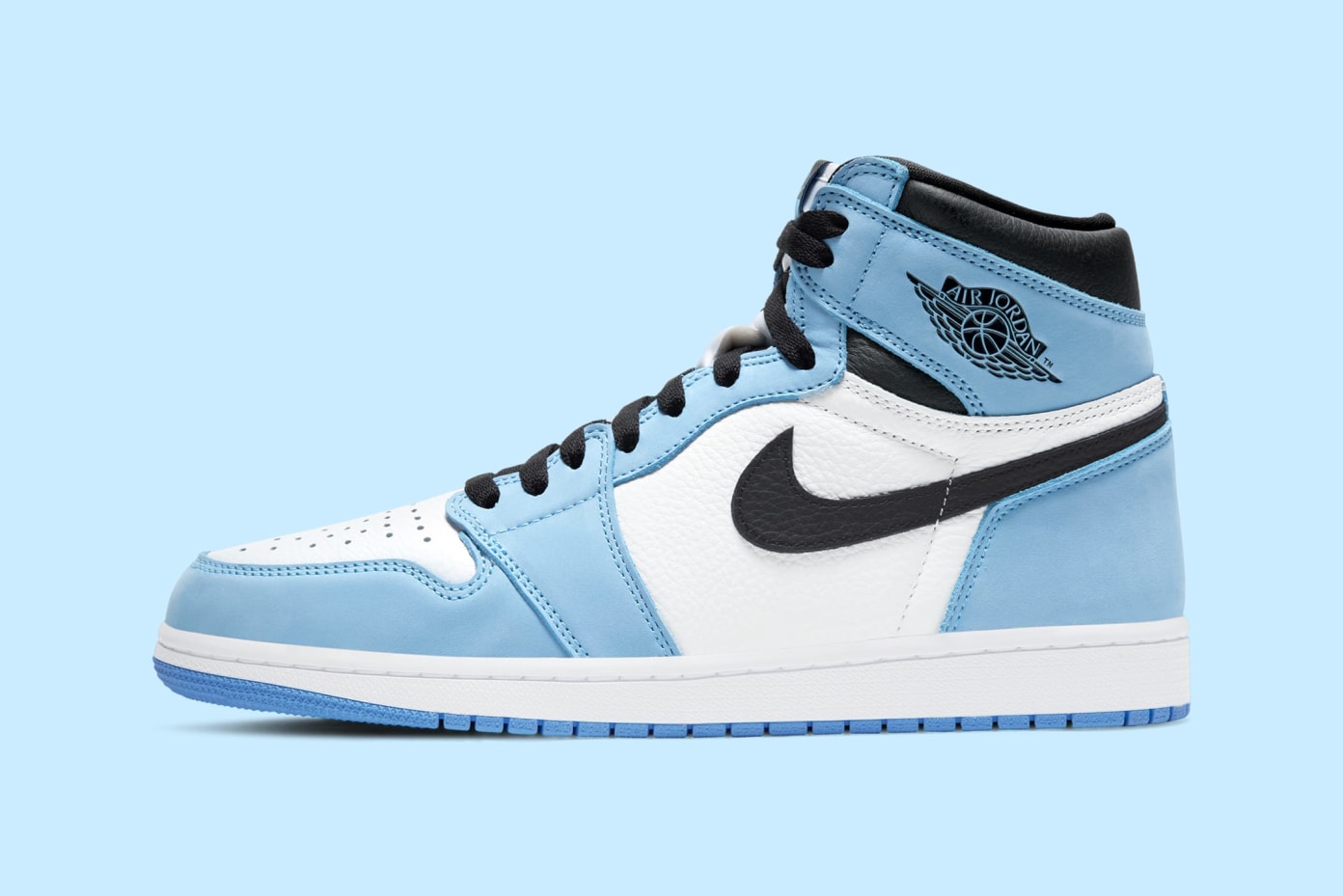 Air force 1 jordans blue sales