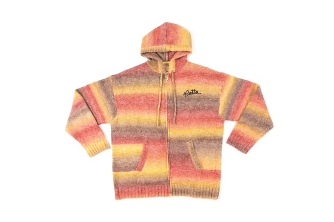 Patta Rainbow Knitted Hoodie | Shelflife