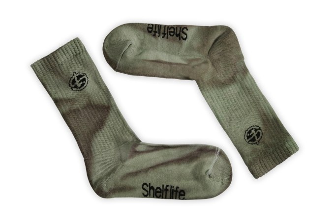 Shelflife Garment Dyed Crew Socks 
