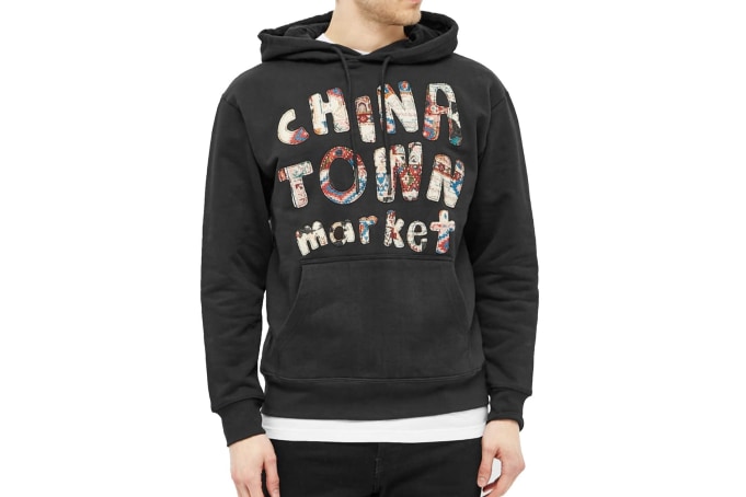 Chinatown market patchwork hoodie clearance