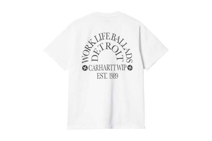 Carhartt WIP Work Varsity T-shirt White I032425-00AXX