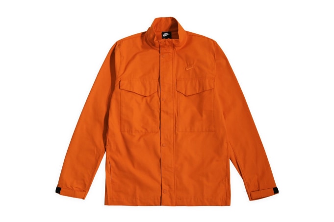 nike parka orange