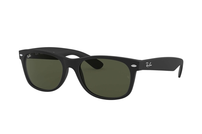 black matte ray ban wayfarer