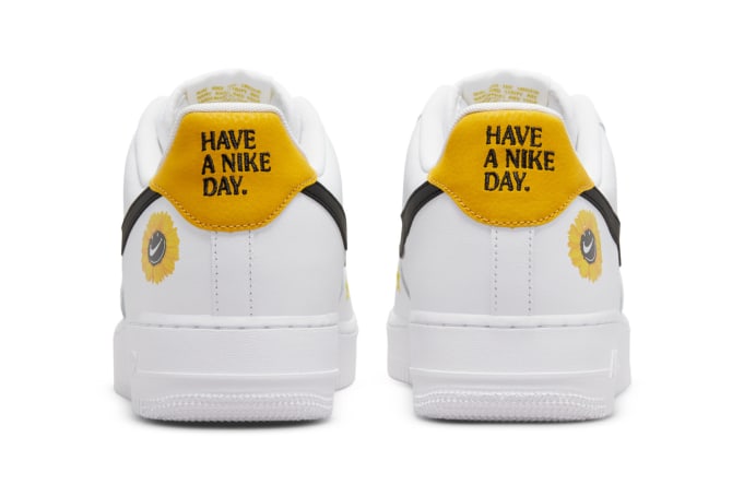 Men's shoes Nike Air Force 1 '07 LV8 2 White/ Black-Dark Sulfur-Opti Yellow