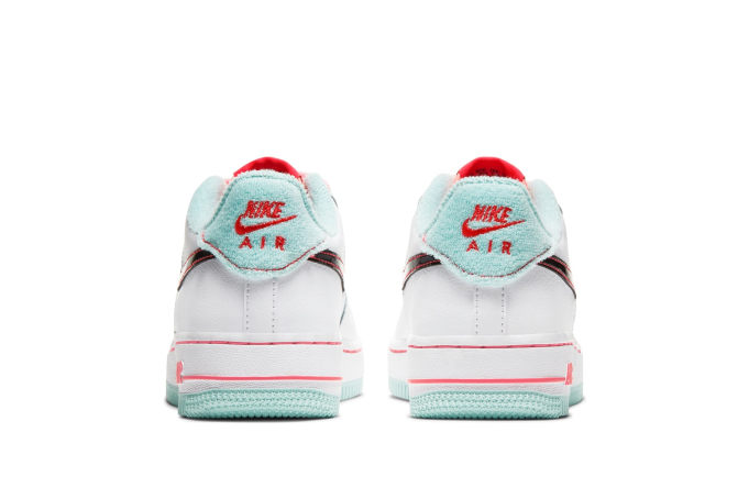 pink nike air force 1 grade school