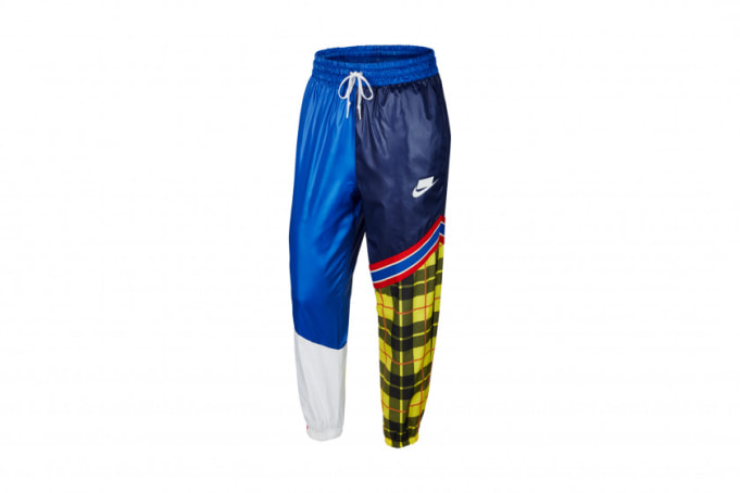 nike royal blue track pants