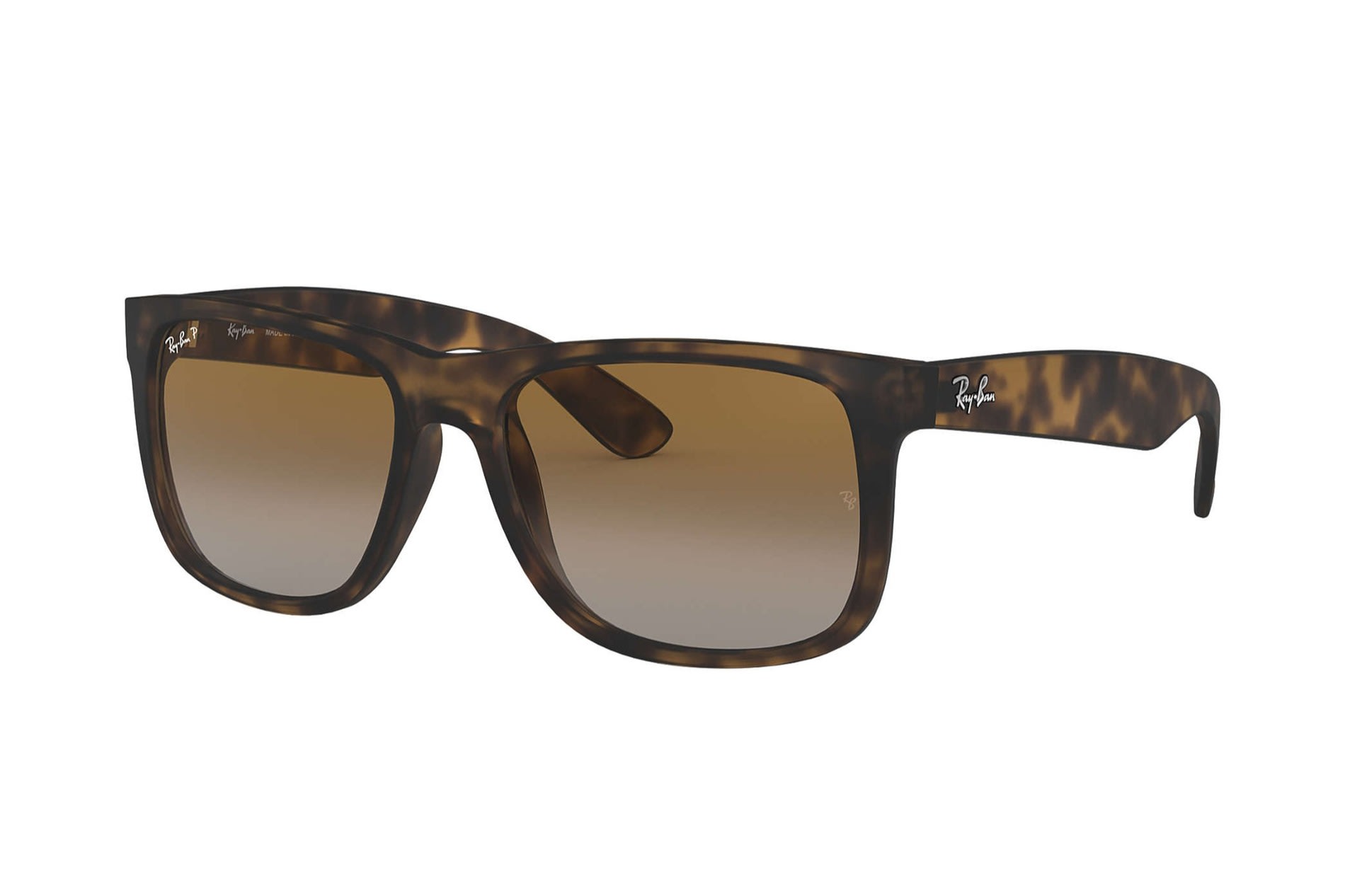ray ban justin tortoise shell