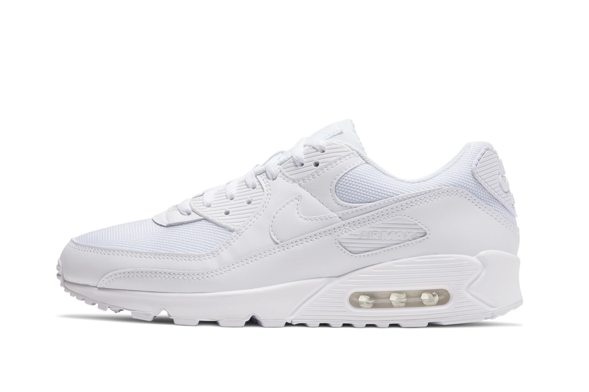 air max all white