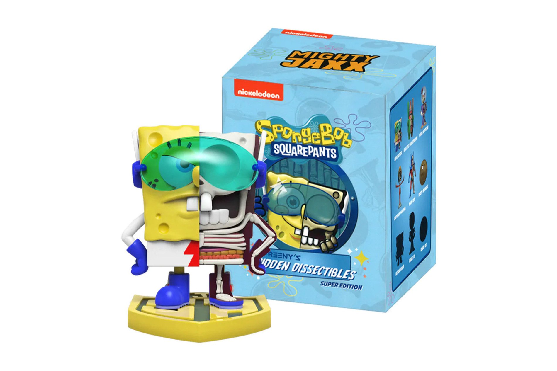 Mighty Jaxx Hidden Dissectibles Spongebob SquarePants Blind Box (series 4 - Super Edition)