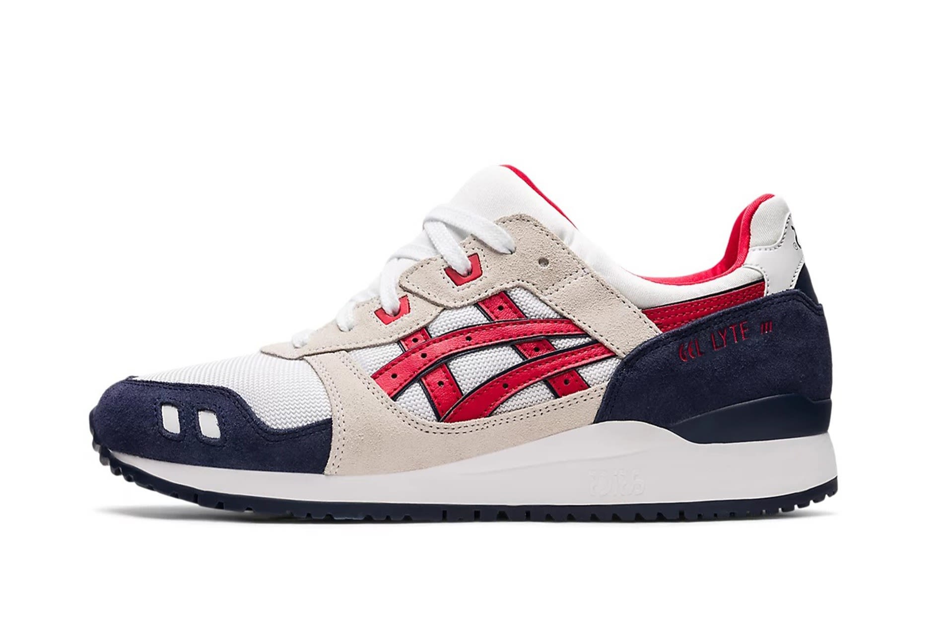 asics gel lyte red grey