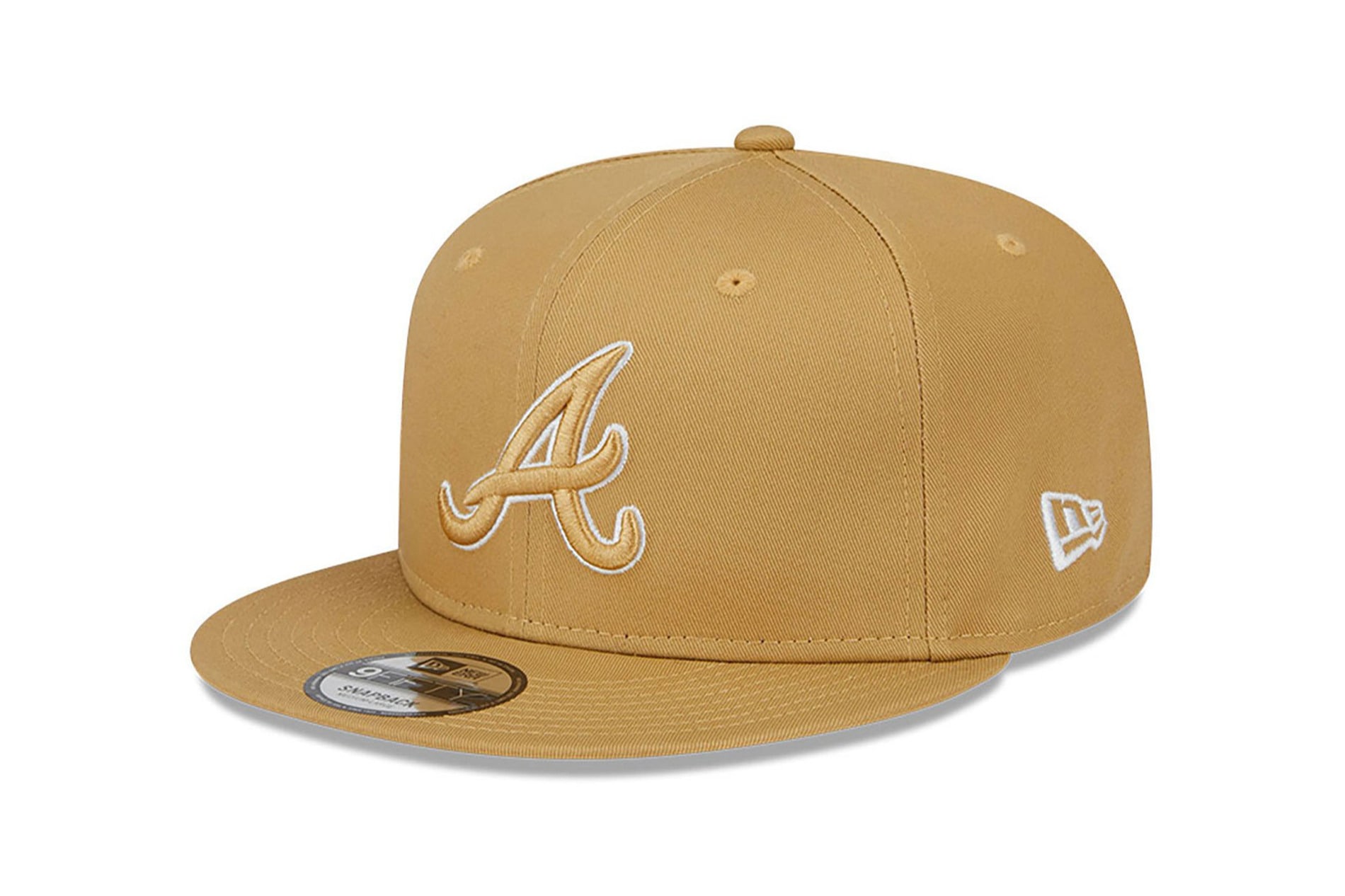 New Era Atlanta Braves MLB Black & Yellow 9FIFTY Snapback Hat