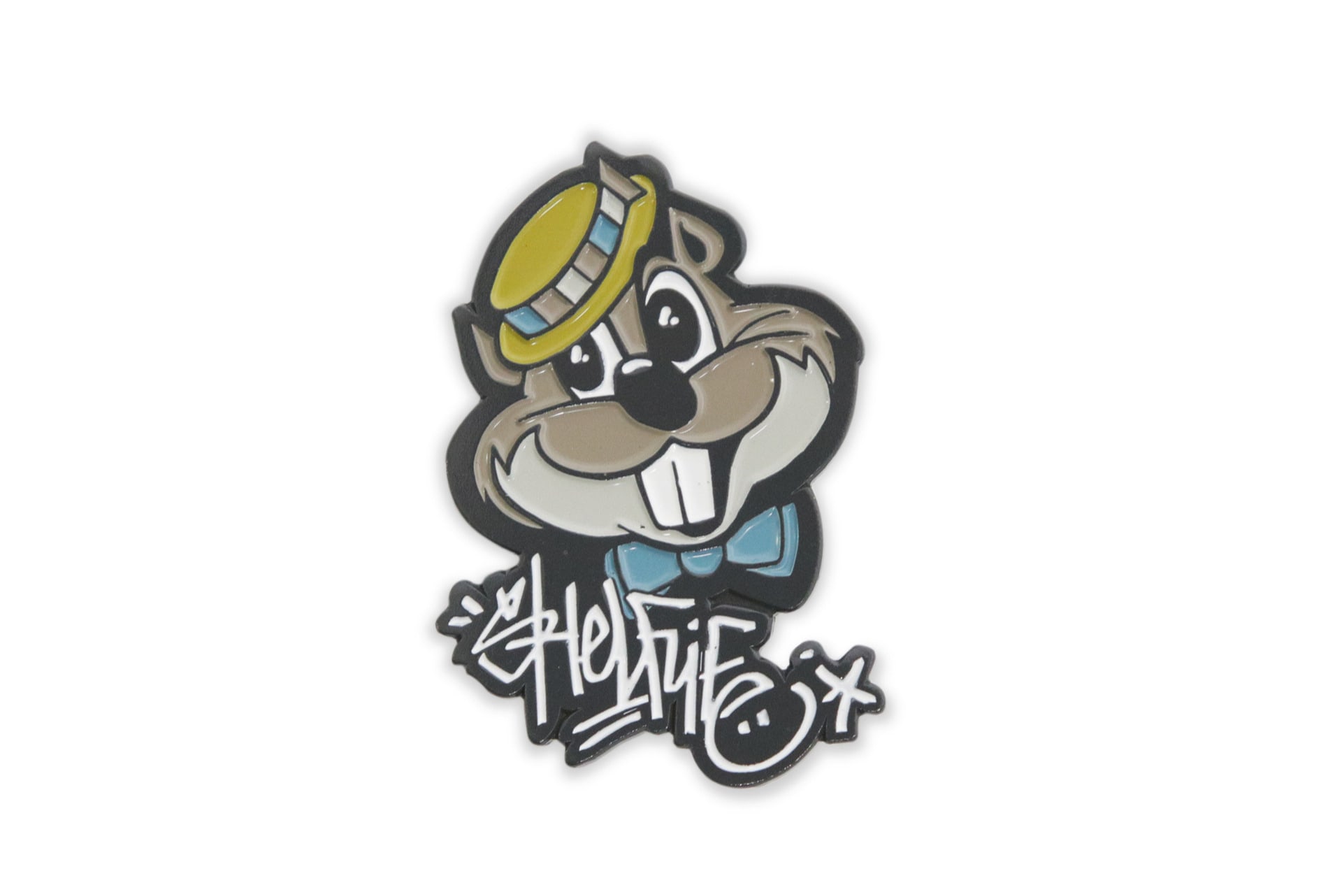 Shelflife X Chappies Logo Pin Shelflife