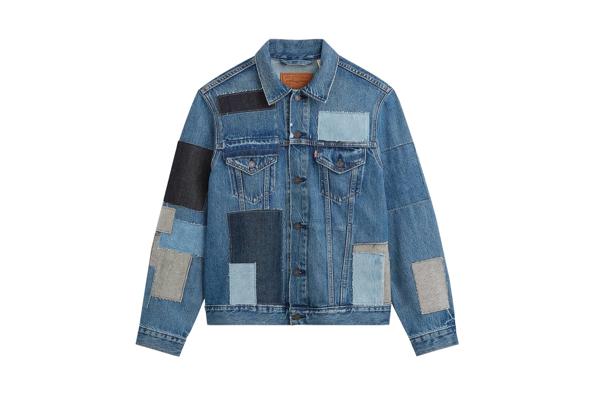 levi's patchwork jacket