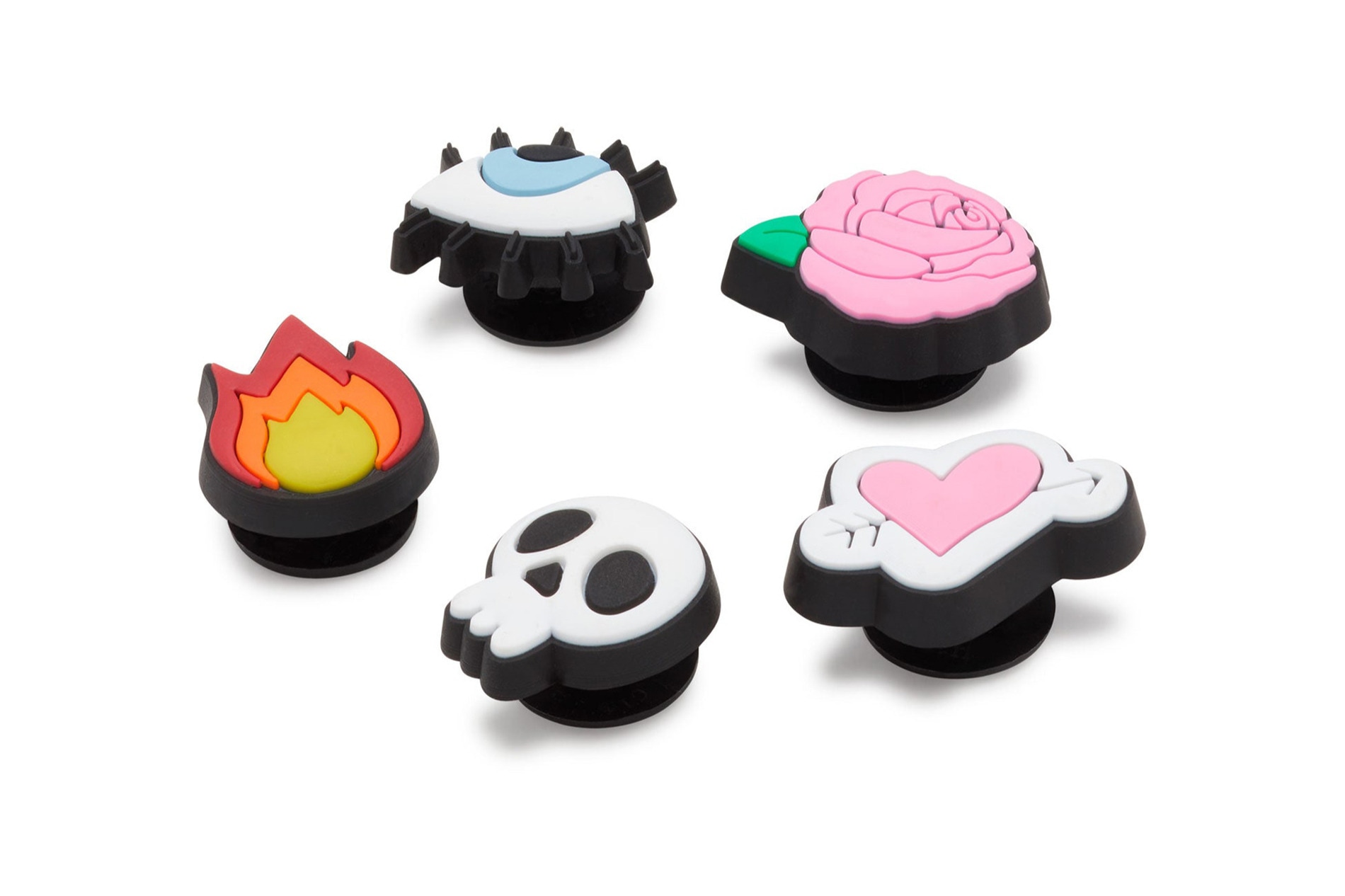 Crocs Hand Drawn Symbols Plug 5pc Pack jibbitz Shelflife